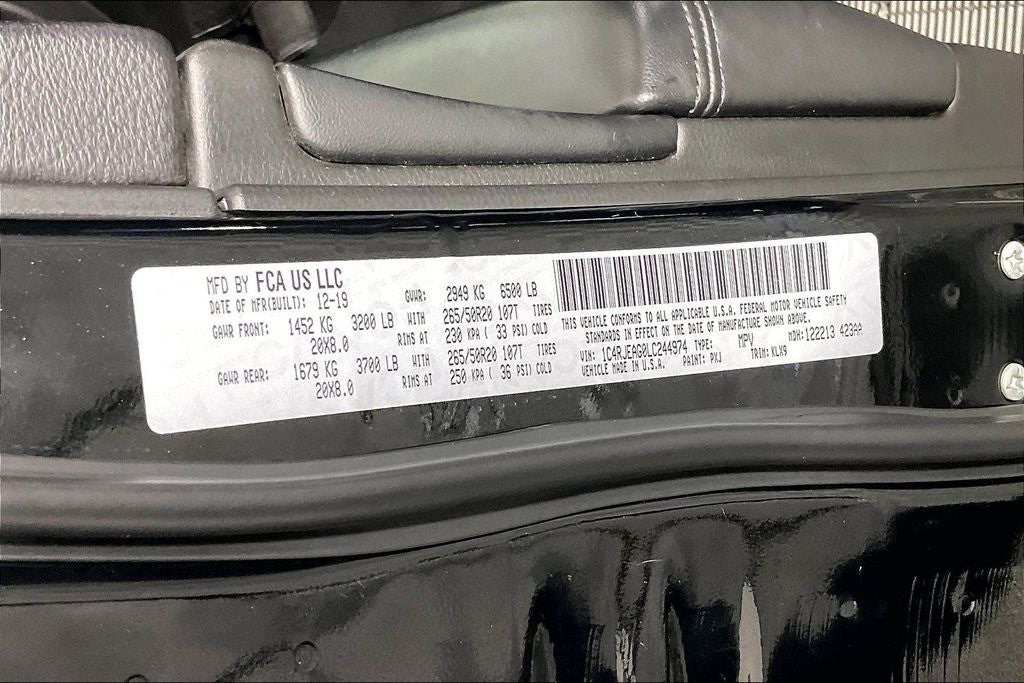 2020 Jeep Grand Cherokee Altitude