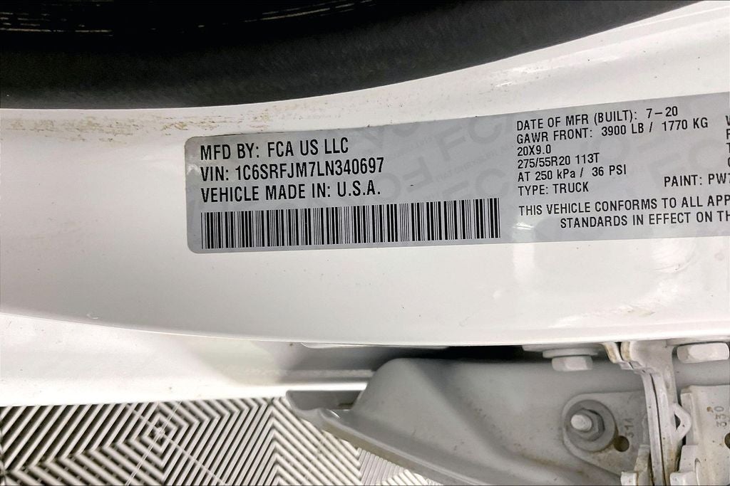 2020 RAM 1500 Laramie