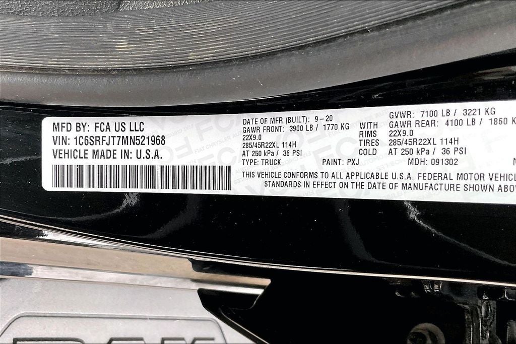 2021 RAM 1500 Laramie