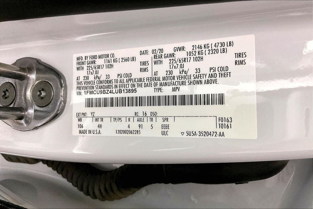 2020 Ford Escape SE Sport Hybrid