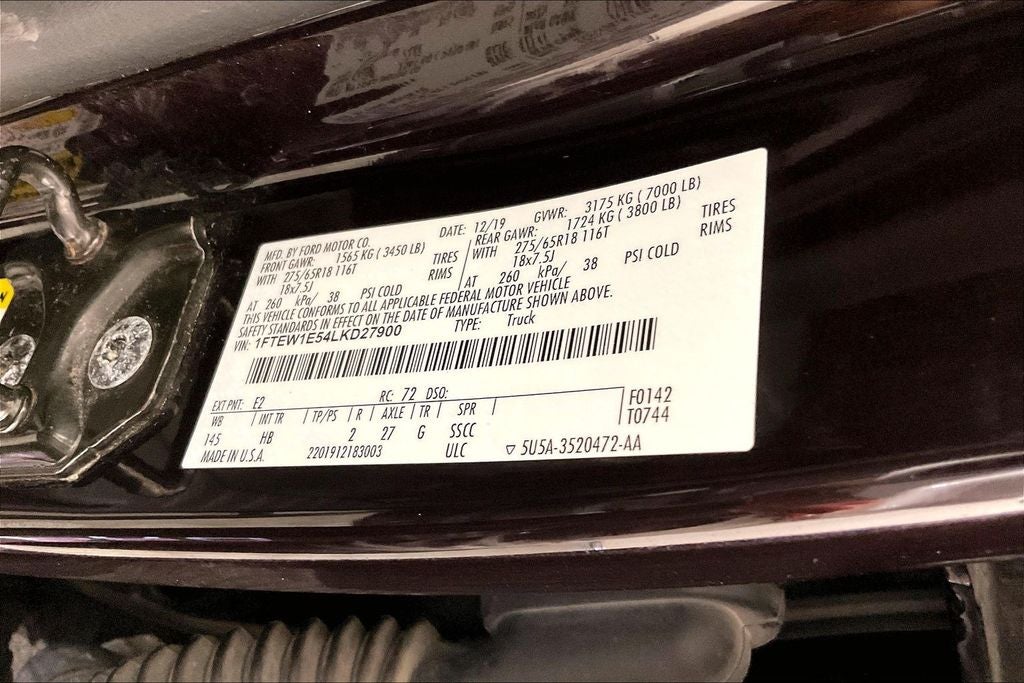 2020 Ford F-150 Lariat