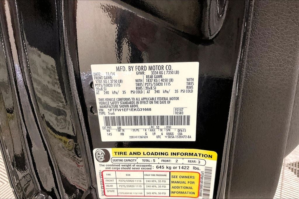 2014 Ford F-150 Lariat