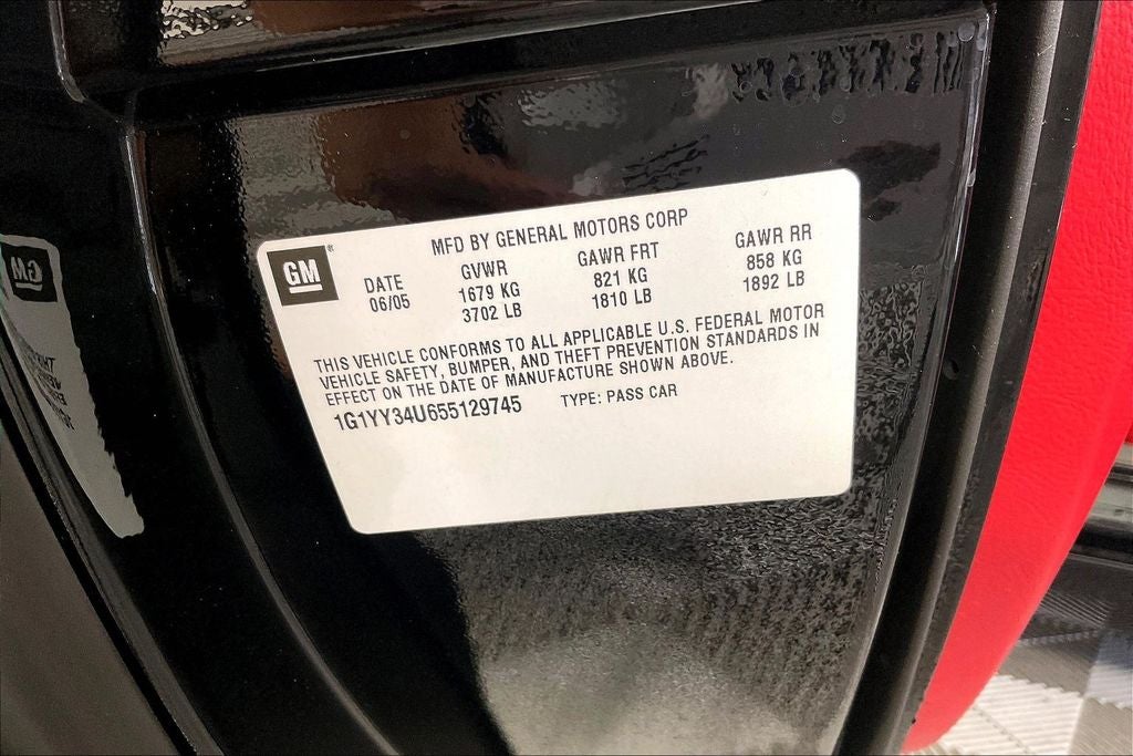 2005 Chevrolet Corvette Base