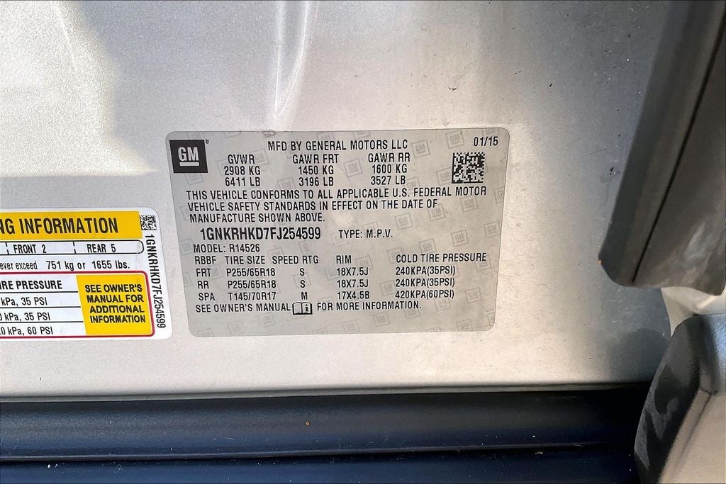 2015 Chevrolet Traverse 2LT 2LT