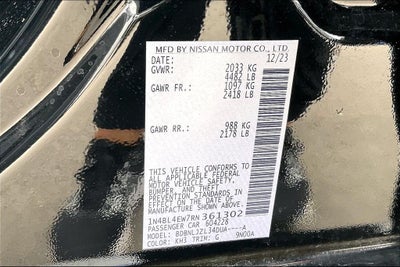 2024 Nissan Altima 2.5 SL