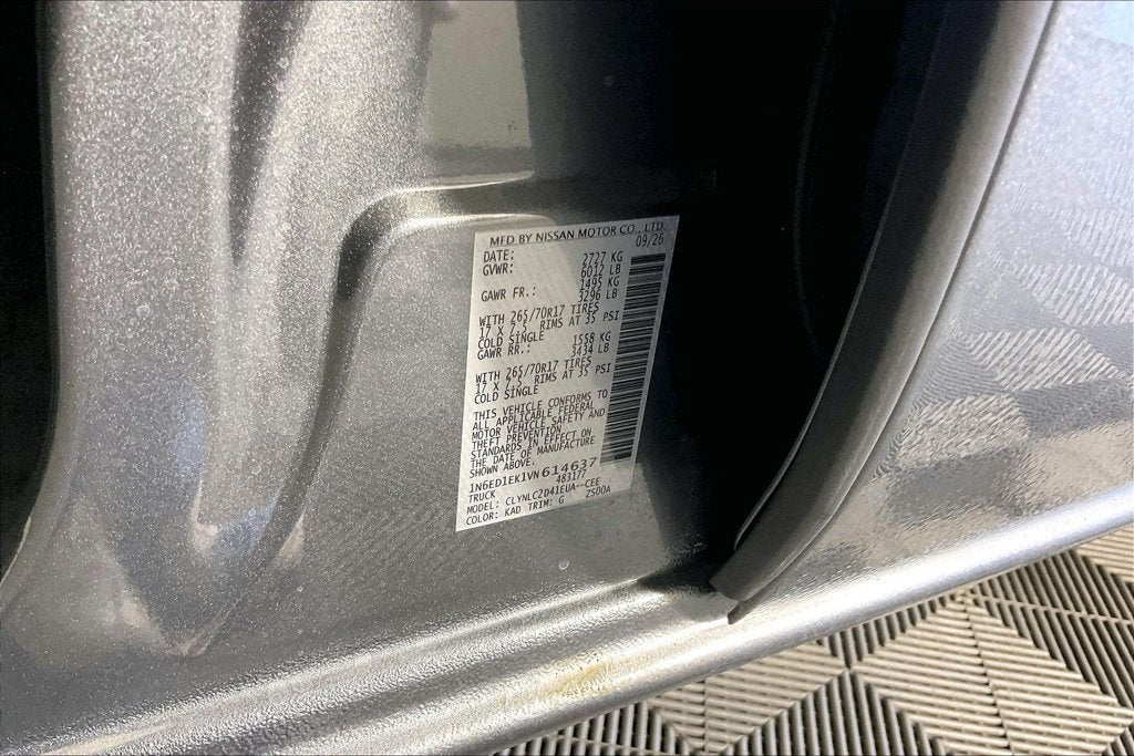 2027 Nissan Frontier Crew Cab SV