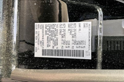 2026 Nissan Frontier Crew Cab SV