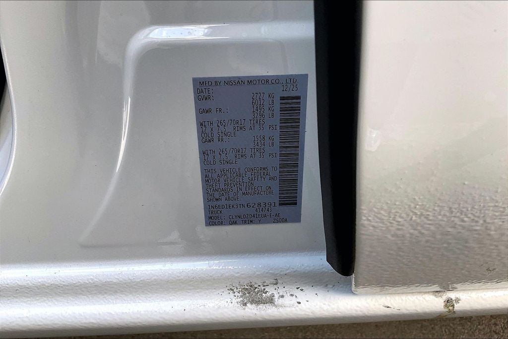 2026 Nissan Frontier Crew Cab PRO-4X®