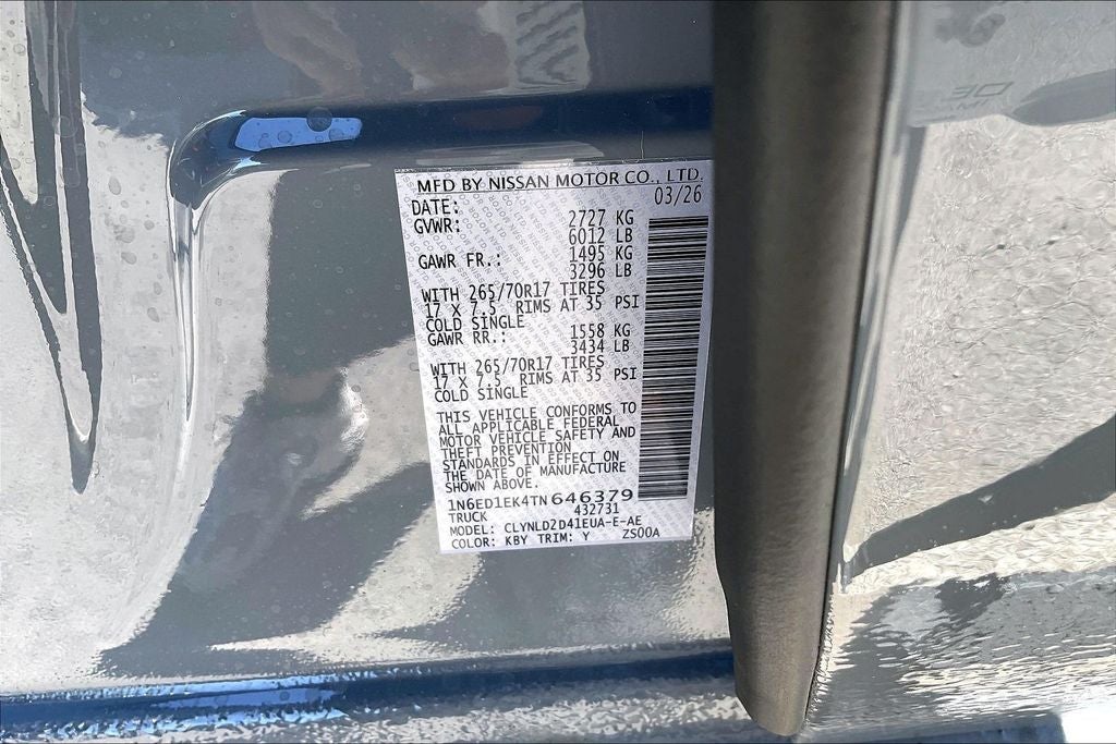 2026 Nissan Frontier Crew Cab PRO-4X®