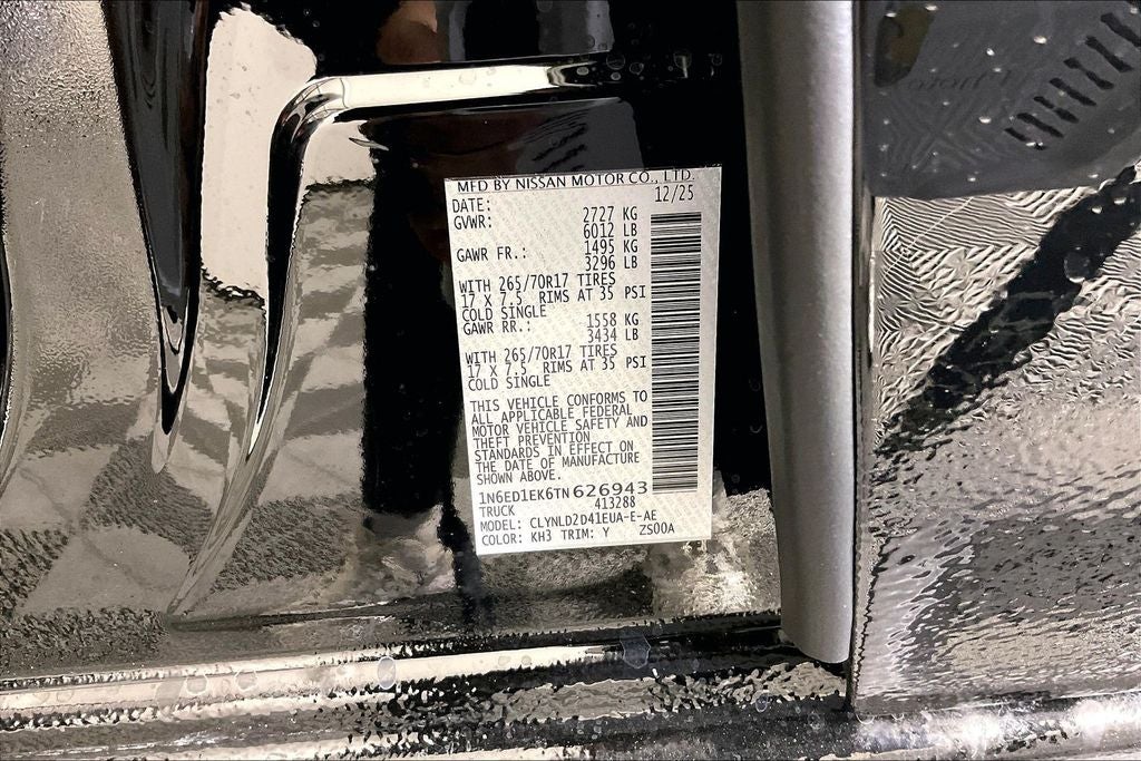 2026 Nissan Frontier Crew Cab PRO-4X®