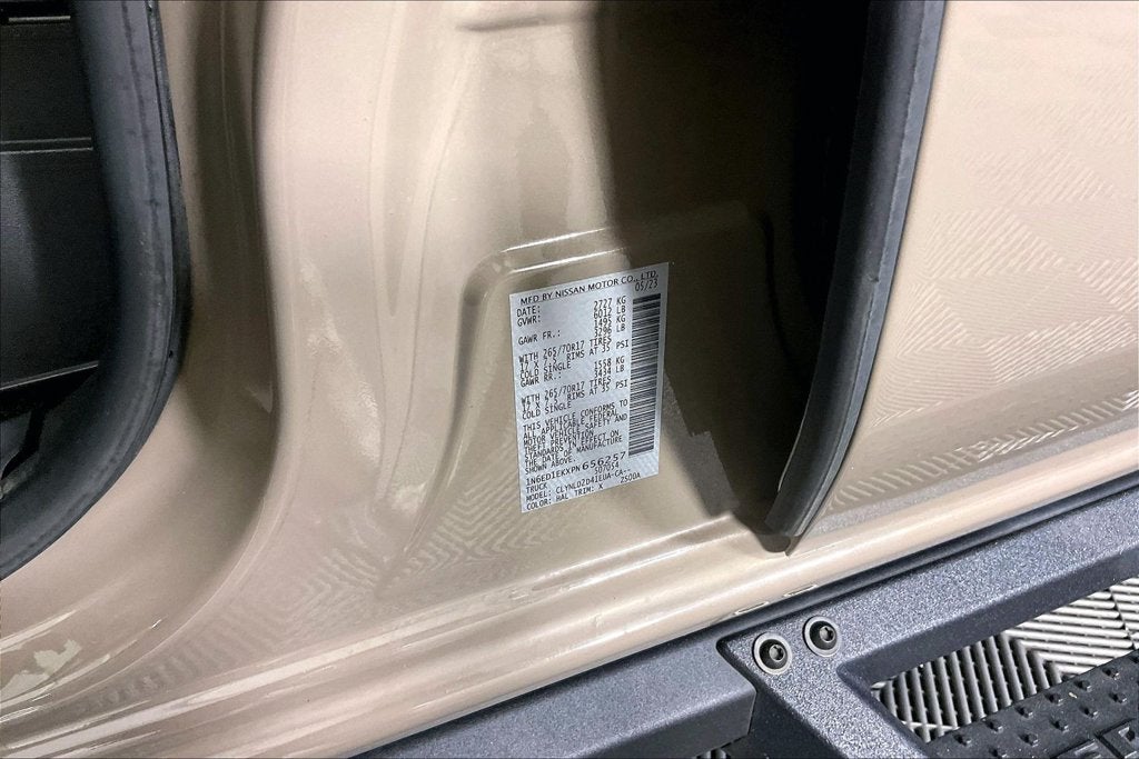 2023 Nissan Frontier PRO-4X