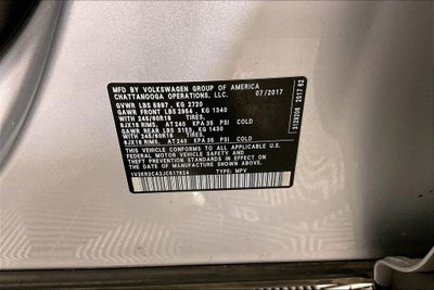 2018 Volkswagen Atlas 3.6L V6 SE 4Motion