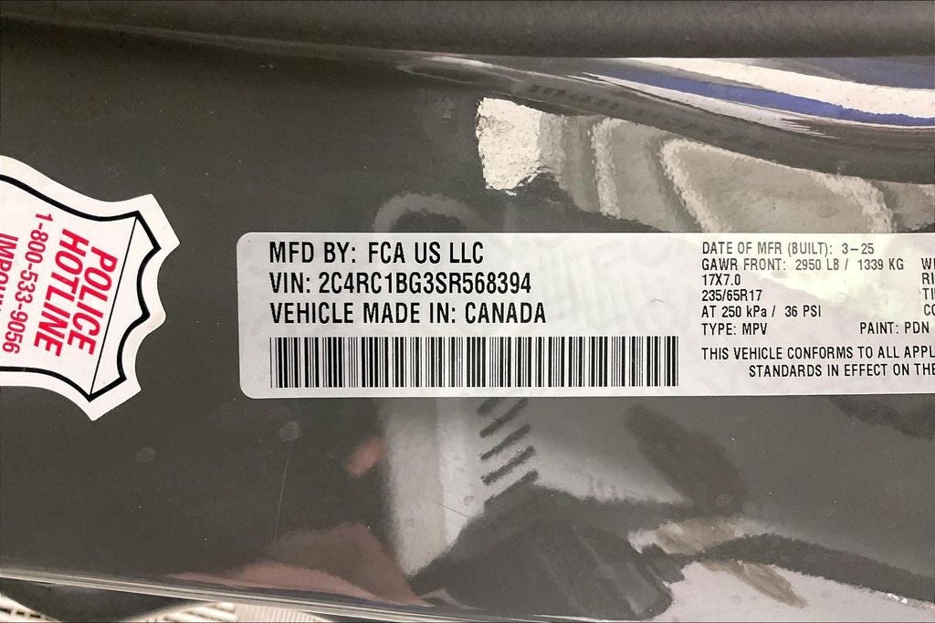 2025 Chrysler Pacifica Select