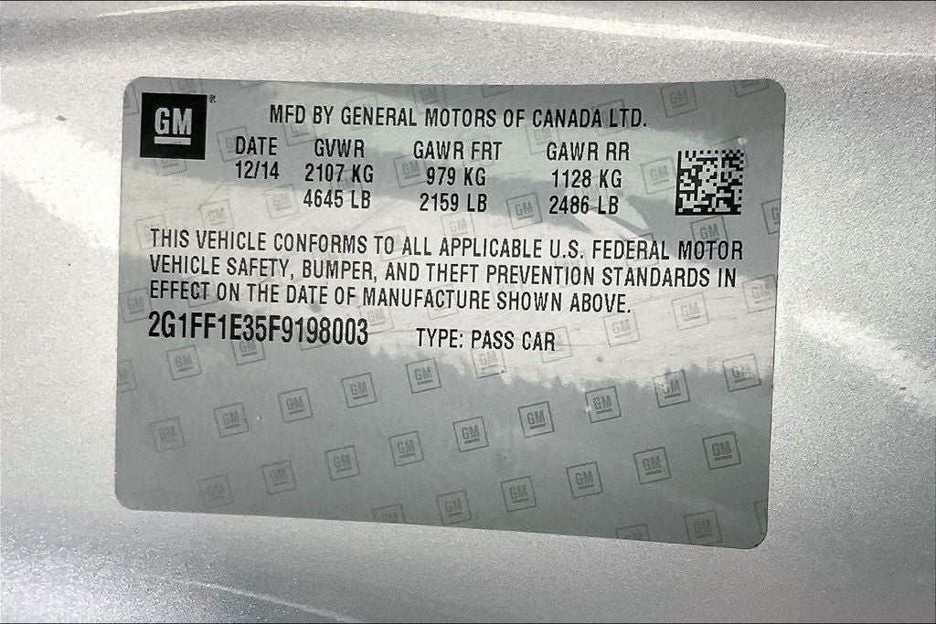 2015 Chevrolet Camaro 2LT 2LT