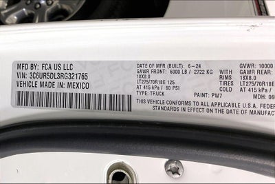 2024 RAM 2500 Big Horn