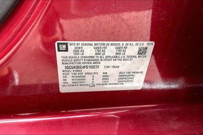 2015 Chevrolet Silverado 1500 LTZ 2LZ