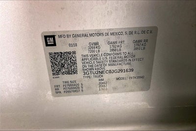 2018 GMC Sierra 1500 SLT