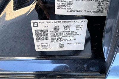 2020 GMC Sierra 1500 SLE