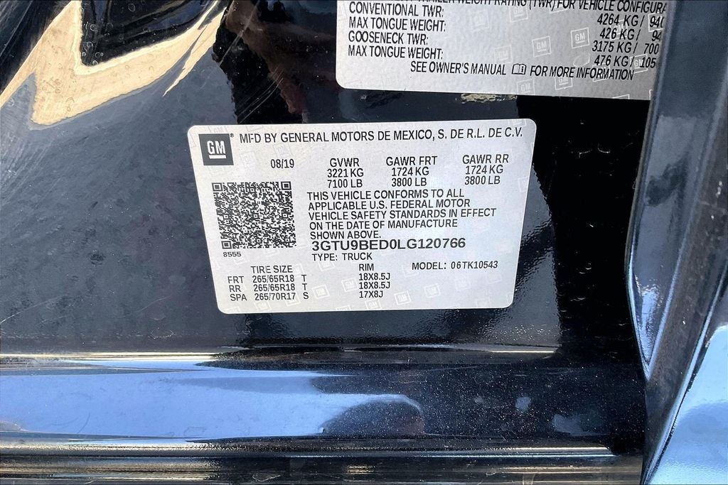 2020 GMC Sierra 1500 SLE