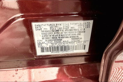 2025 Nissan Sentra SV