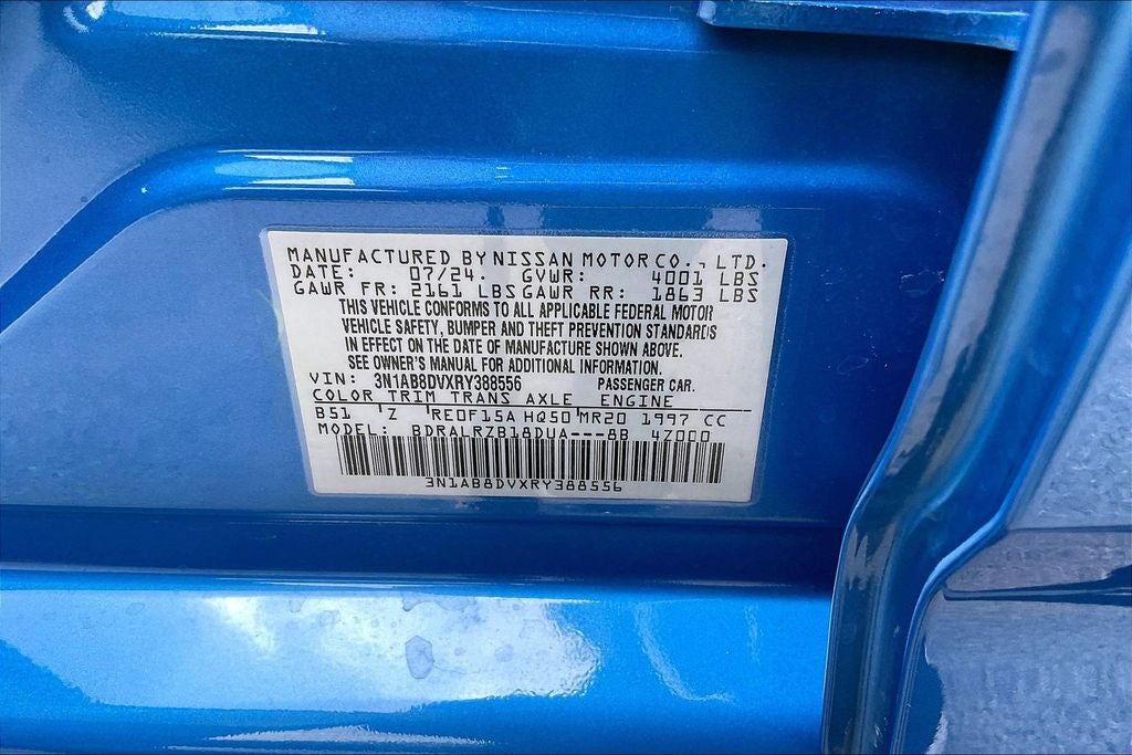 2024 Nissan Sentra SR