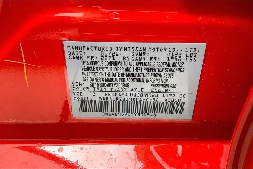 2026 Nissan Sentra SR