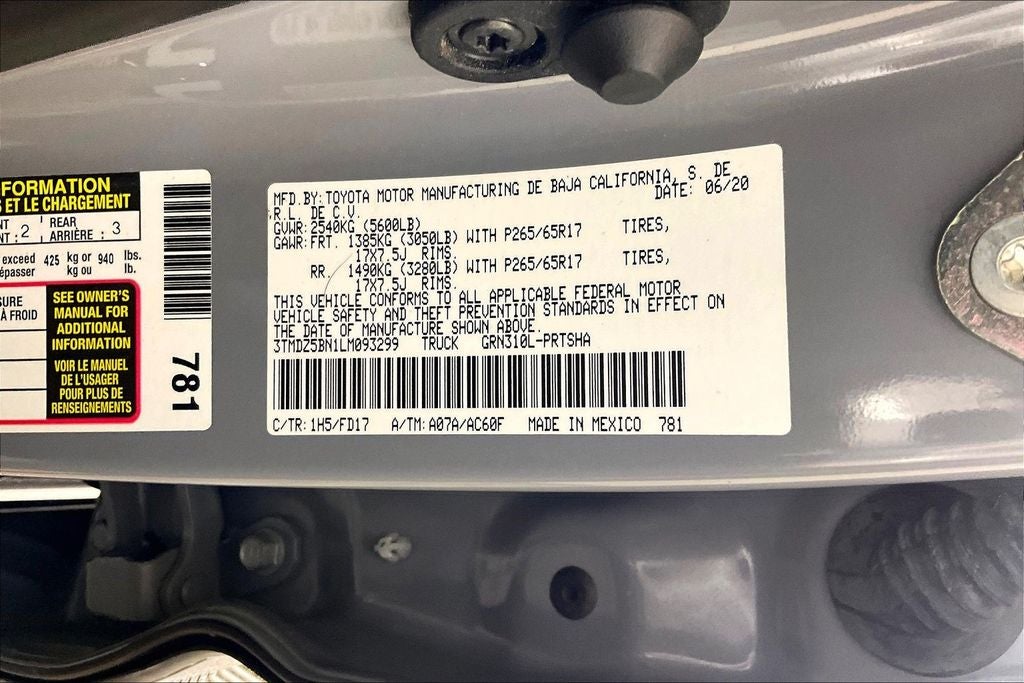 2020 Toyota Tacoma TRD Sport V6