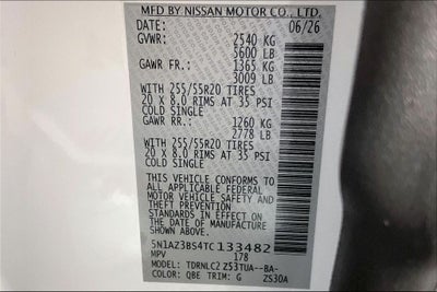2026 Nissan Murano SV