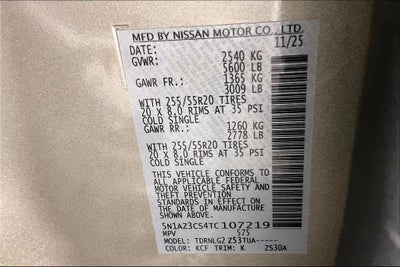 2026 Nissan Murano SL