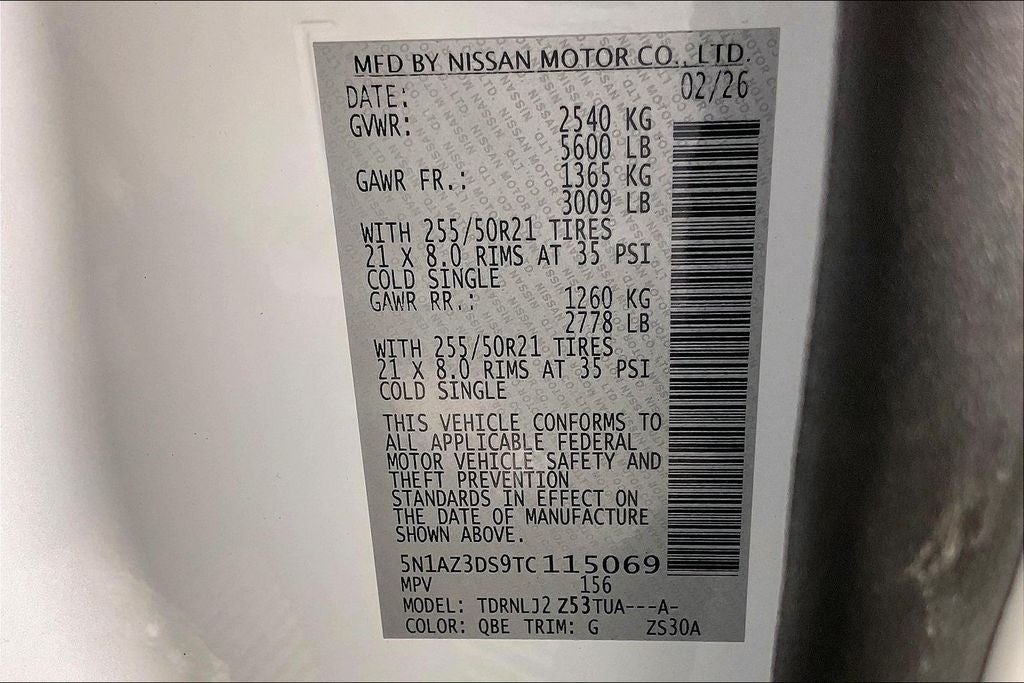 2026 Nissan Murano Platinum