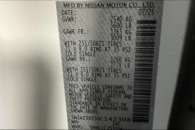 2025 Nissan Murano Platinum