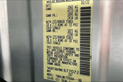 2022 Nissan Rogue SV