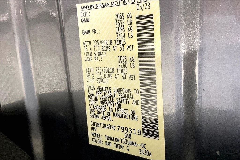 2023 Nissan Rogue SV