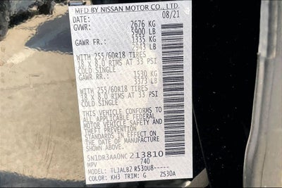 2022 Nissan Pathfinder S