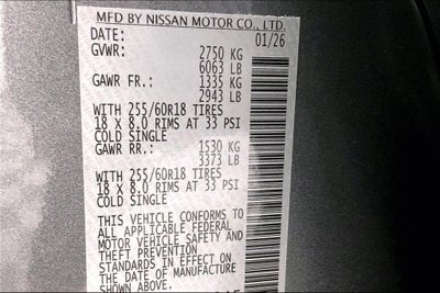 2026 Nissan Pathfinder SL