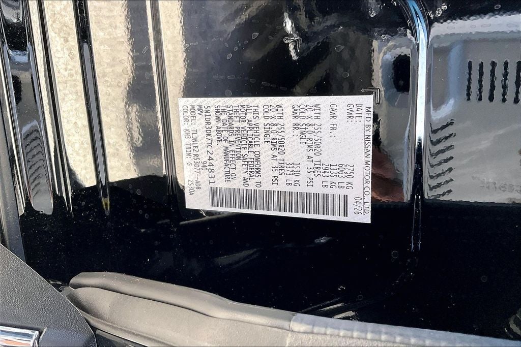 2026 Nissan Pathfinder Platinum