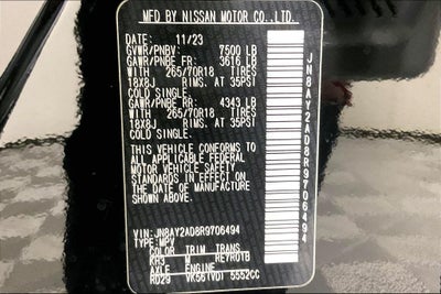 2024 Nissan Armada SV