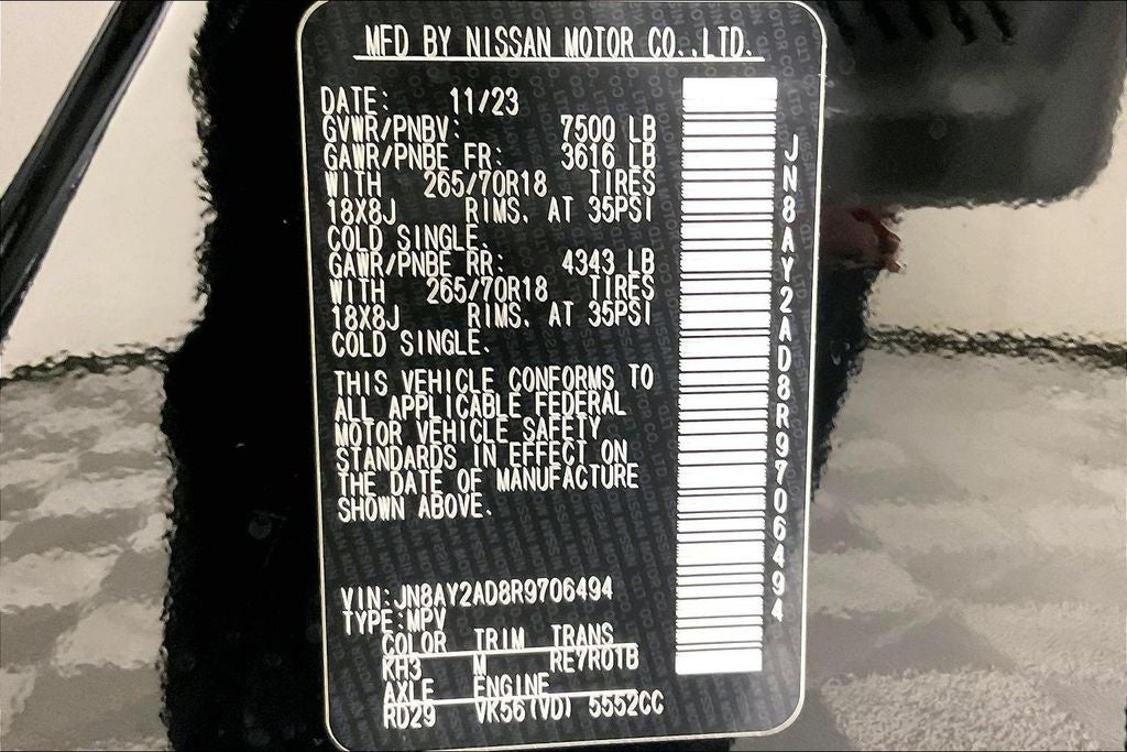 2024 Nissan Armada SV