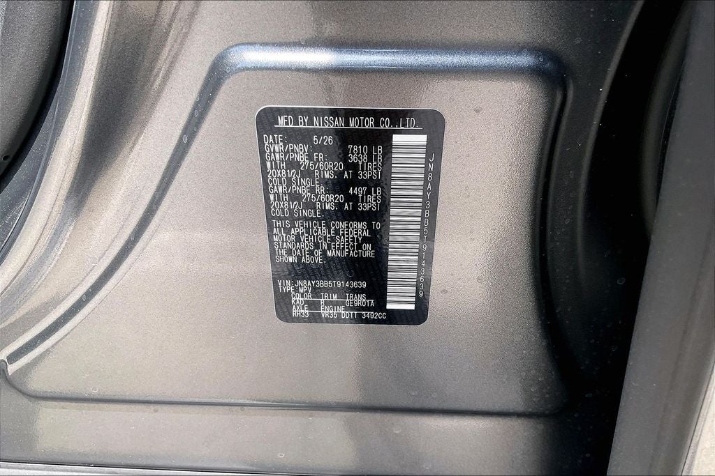 2026 Nissan Armada SL