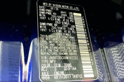 2025 Nissan Rogue Platinum