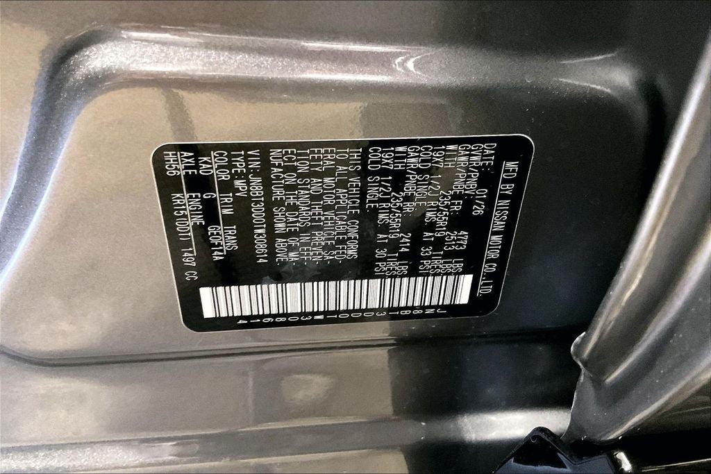 2026 Nissan Rogue Platinum