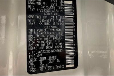 2026 Nissan Rogue Platinum