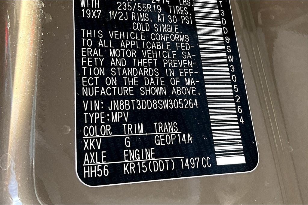 2025 Nissan Rogue Platinum