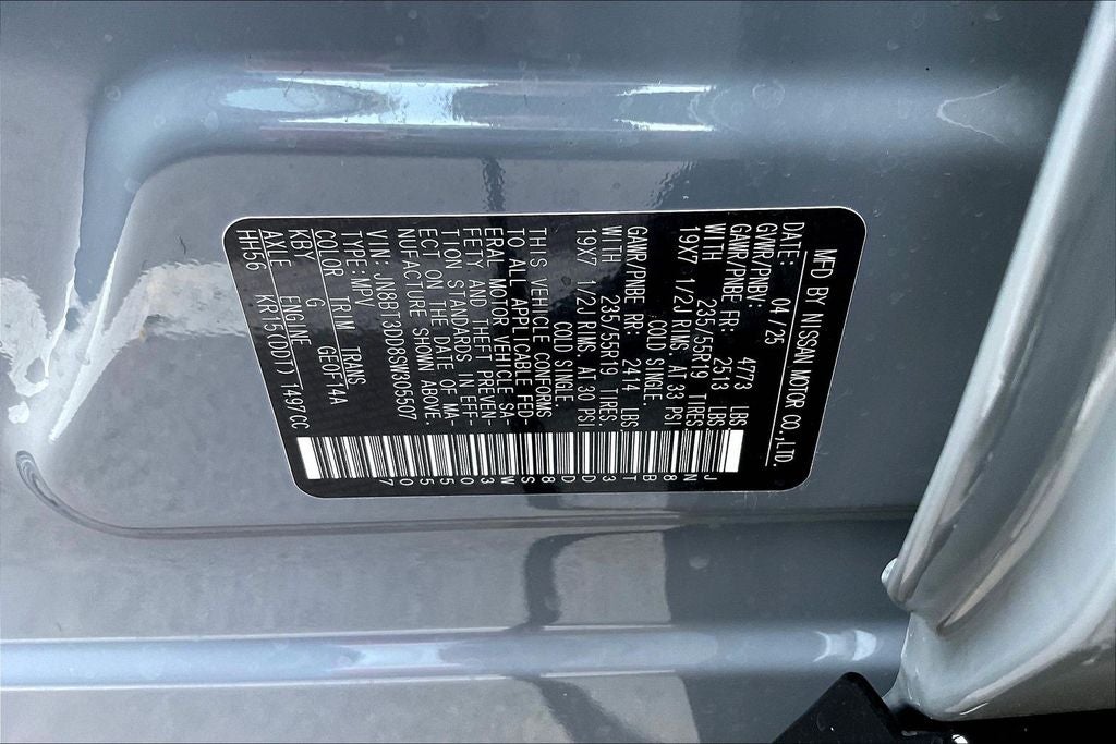 2025 Nissan Rogue Platinum