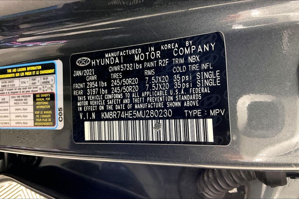 2021 Hyundai Palisade Calligraphy