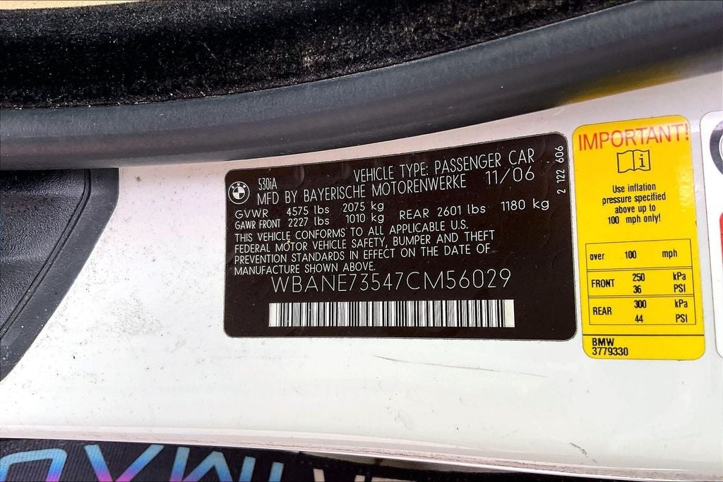 2007 BMW 5 Series 530i