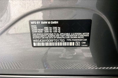 2024 BMW M3 Competition xDrive