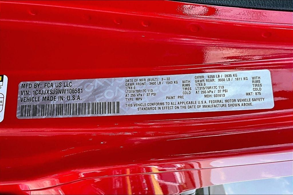 2022 Jeep Wrangler Unlimited Rubicon 392