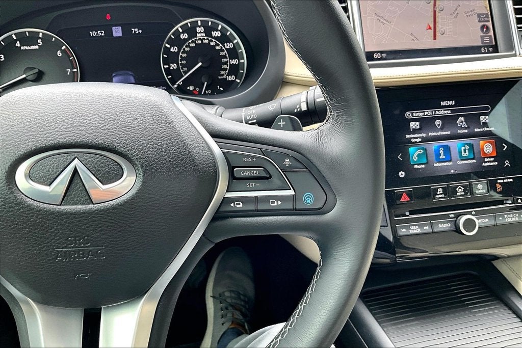 2021 INFINITI QX50 Sensory