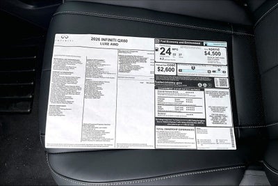 2026 INFINITI QX60 LUXE